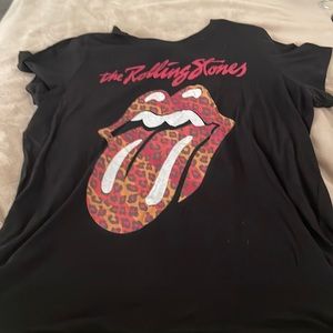 Rolling Stones t shirt.